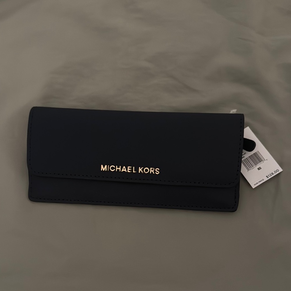 Michael Kors Navy Blue Wallet